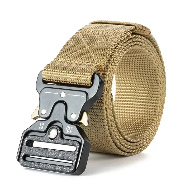 Tactical Belt, Rigger Belt, Utility Web Nylon Novelty Work Belt for Men