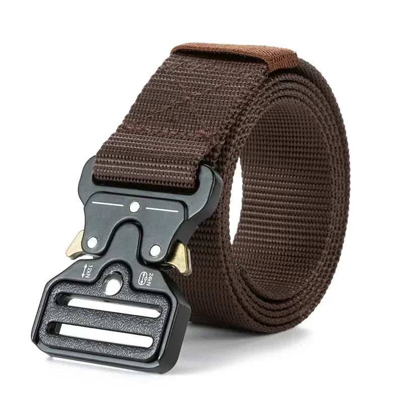 Tactical Belt, Rigger Belt, Utility Web Nylon Novelty Work Belt for Men