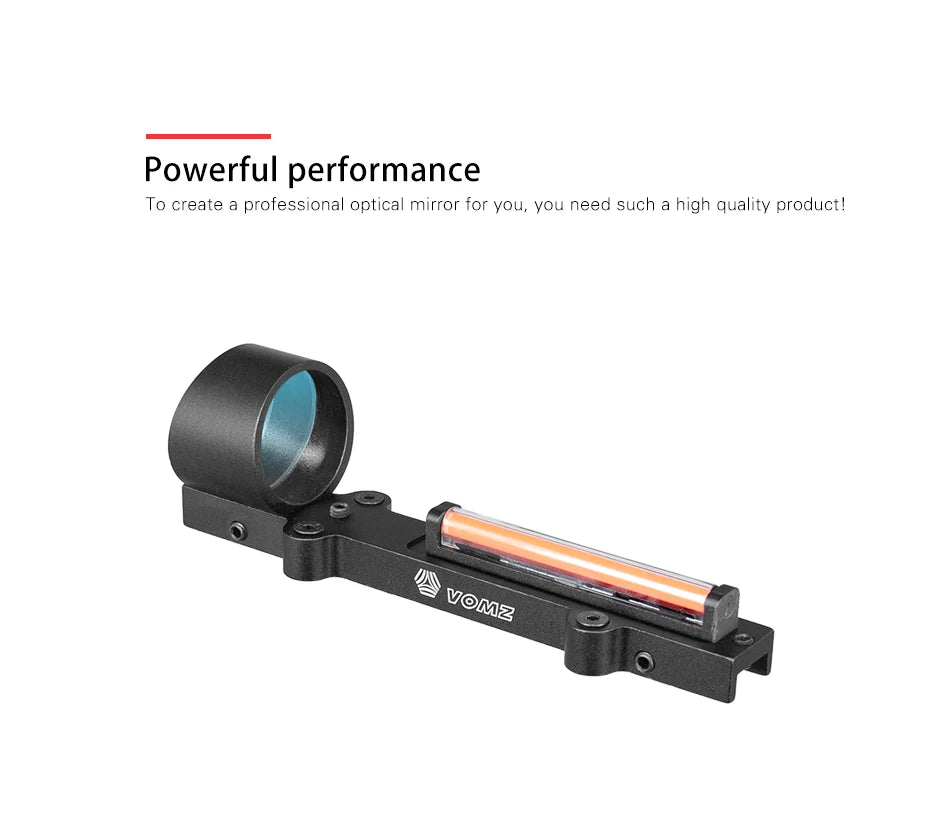 Tactical Fiber 1x28 Rib Rail Fiber Reflex Circle Green Red Dot Sight Outdoor Hunting Rifle Scope Shooting Fit Shotgun Rib Rail