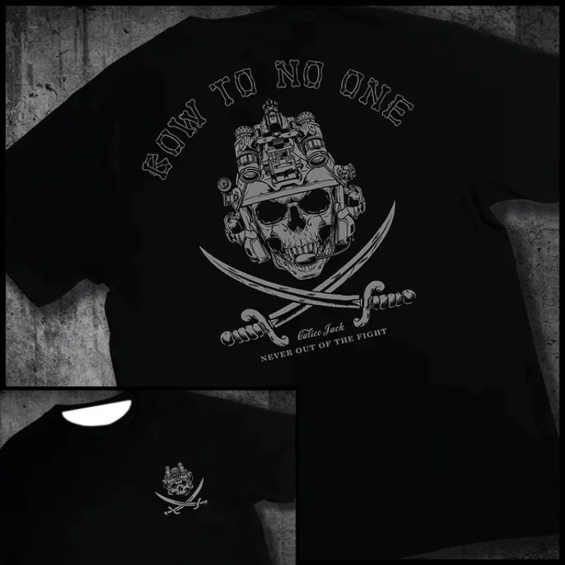 Tactical Military Fan Tough Guy 3D Printing New DEVGRU Special Forces SEALs T-shirt for Men and Women Large Size Loose