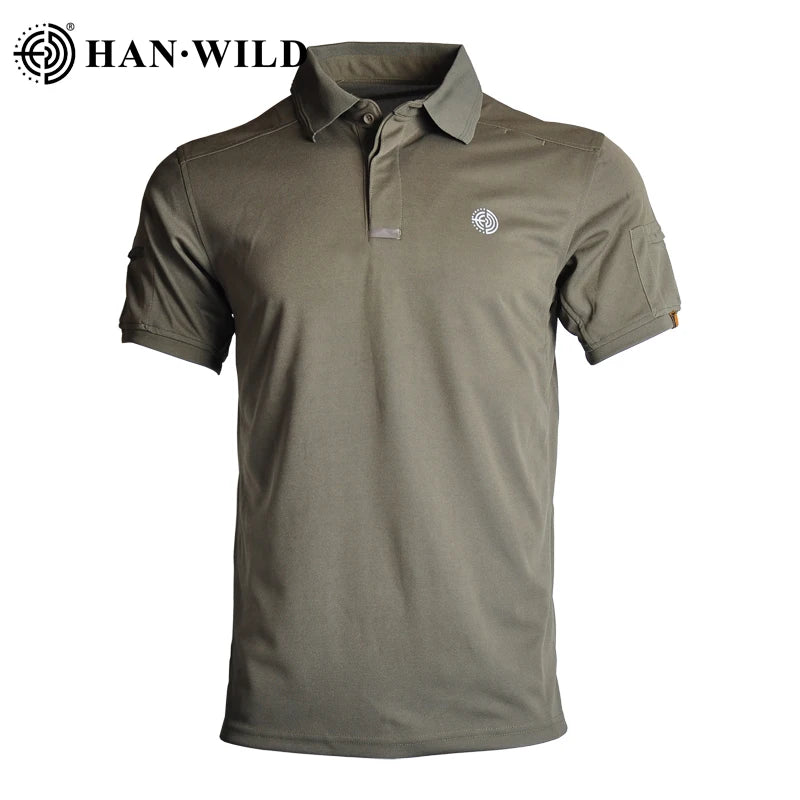 Tactical T-Shirts Outdoor Sport Quick Dry Tee Lightweight Short Sleeve Shirt Hiking Hunting Combat Men Clothing Breathable