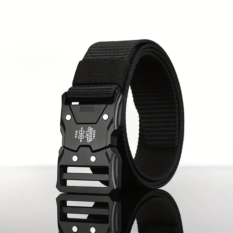 Tactical Waist Belt - Durable Automatic Buckle, Perfect for Outdoor Adventures, Unisex Accessories for Men and Women