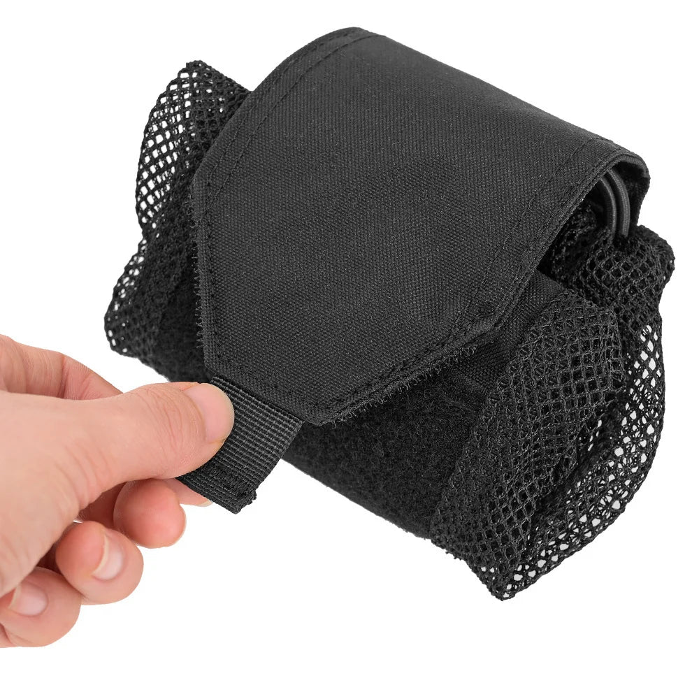 Hunting Bag Micro Folding Compact Dump Pouch Mini Foldable Mesh Bag EDC Utility Storage Outdoor Sport Camping Hiking Cordura