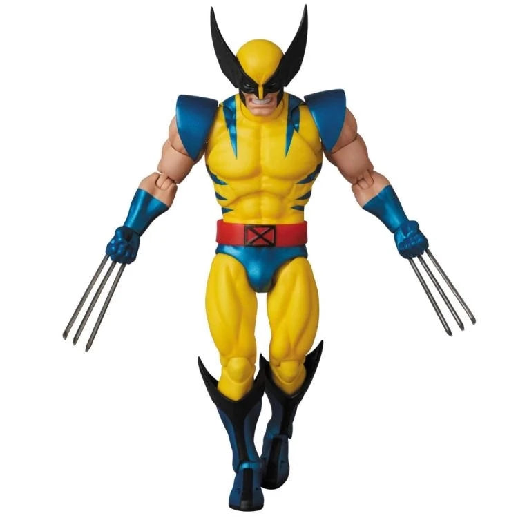 New CT Toys Mafex 96 Wolverine Figure Brown Comic X-Men Action Figure Mafex 138 Shf Anime Figurine Ko Model Toy Gifts