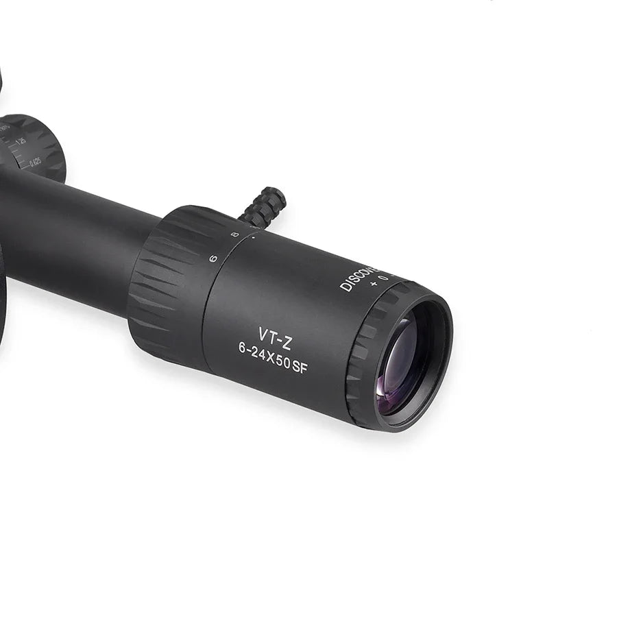 FFP Discovery Riflescope 6-24x50 VT-Z .22LR Shockproof Glass Etched Reticle for Bird Hunting