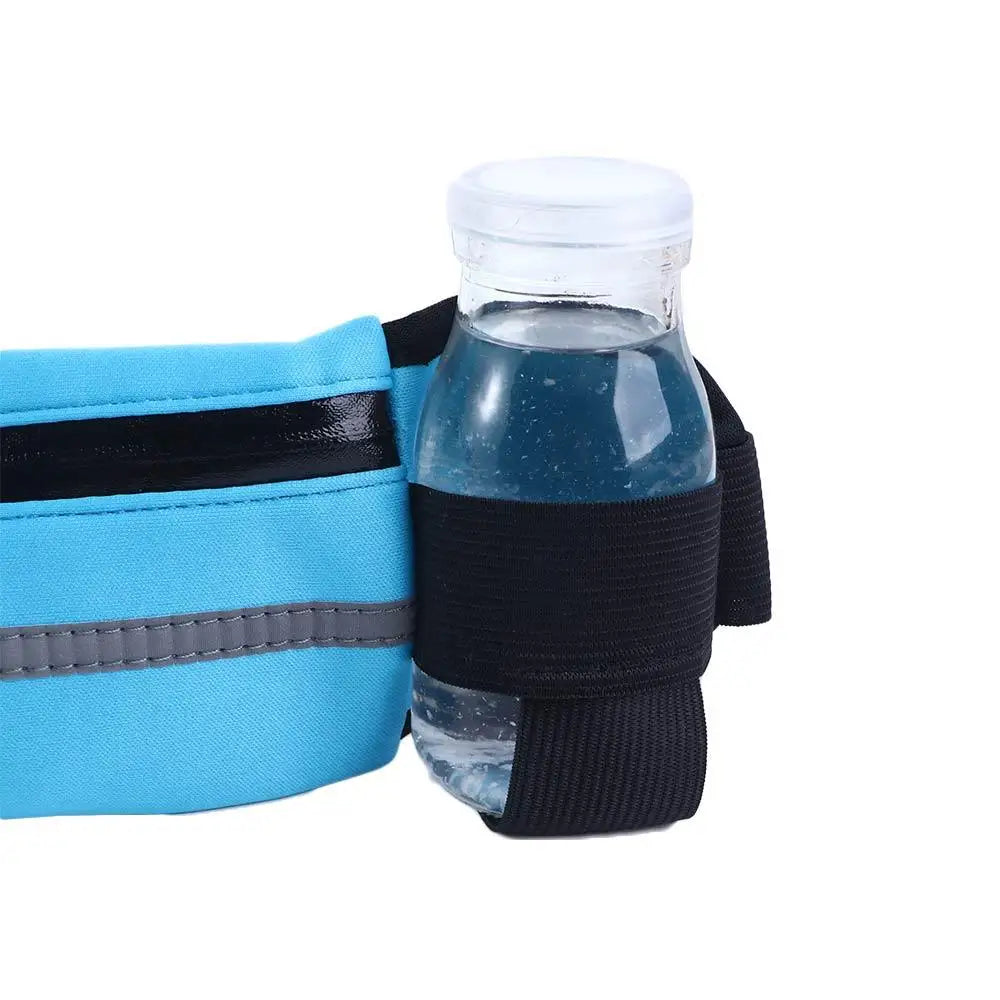 Travel Sport Fitness Purse Pocket Bum Bag Water Bottle Rack Cycling Pack Crossbody Waist Bag Gym Bag Running Bags Belt Bag