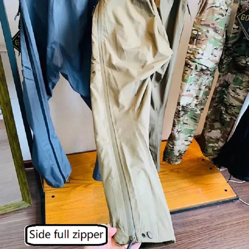 Tactical Pants Men Military Combat Waterproof Breathable Hiking Outdoor Trekking Army Cargo Pants Durable Rainproof