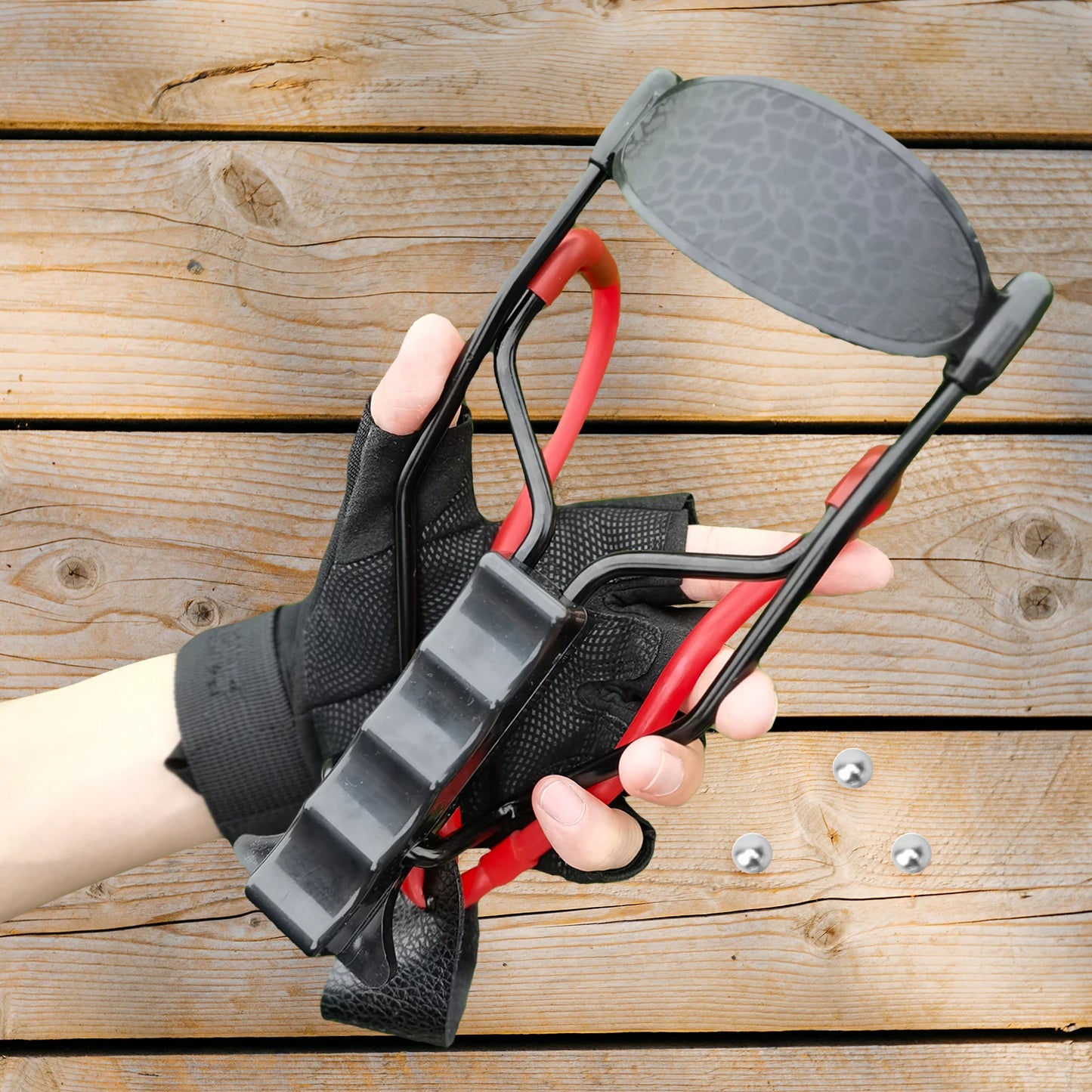 Slingshot for beginners, high stability, high elasticity training slingshot(Simplified version).