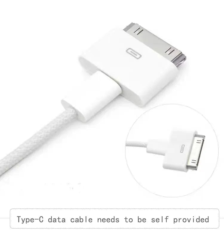 Type-C Mobile Adapter Type-C Female To 4th Generation 30P-IN Male Charging Data Transfer Mobile Adapter