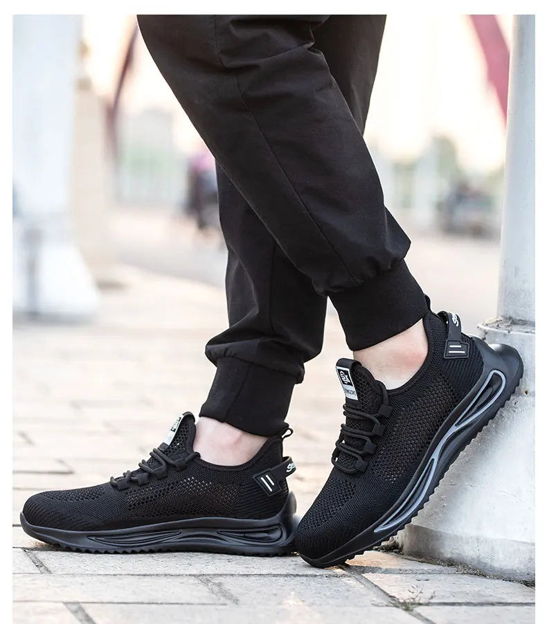 Safety Shoes Man for Work in Low Price with Steel Toe Work Wear Industrial Protection OriginalSecurity-Protection