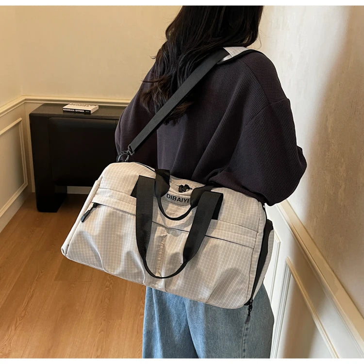 Outdoor bag picnic bag.Sports Gym Bag for Women Girls Travel Duffle Bag Lightweight Carry on Weekender Bag Overnight Bag Gifts