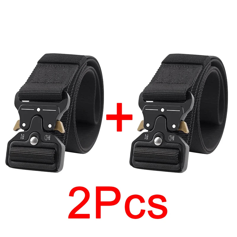 Tactical Waist Belt - Durable Automatic Buckle, Perfect for Outdoor Adventures, Unisex Accessories for Men and Women