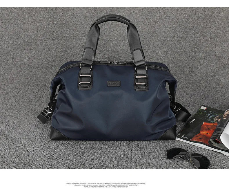 Gym Bag Men Hand-Held Luggage Bag Short Distance Large Capacity Travel Luggage Bag Business Trip Lightweight Travel Bag Leisure