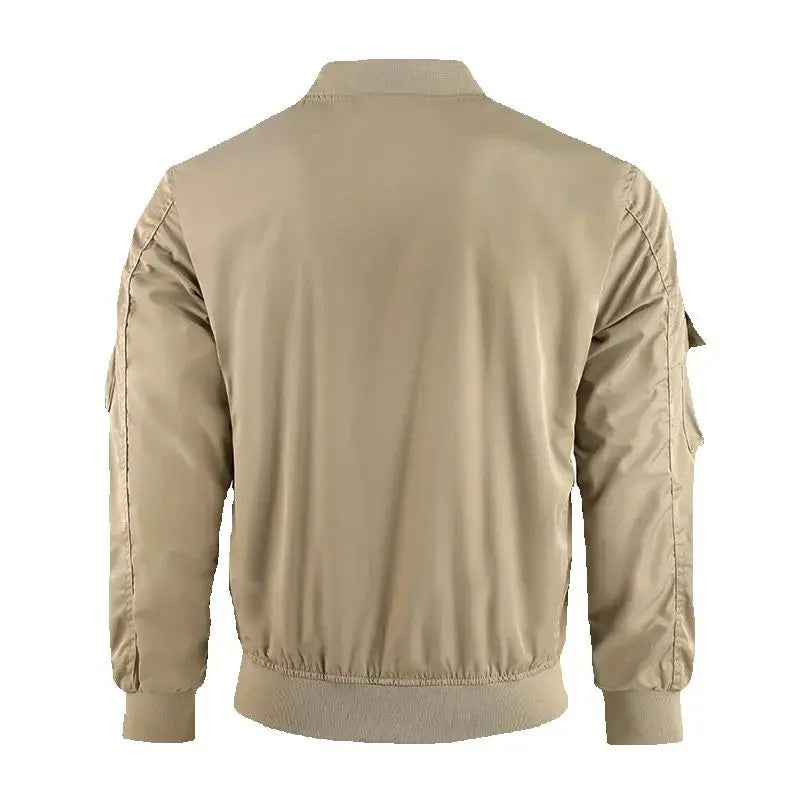 Tactical Jacket Men Autumn and Winter Casual Versatile Trend Outdoor Safari Style Cargo Coat Windproof Campus Clothing