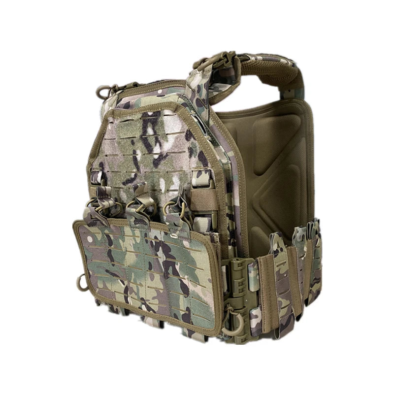Tactical vest outdoor hunting waterproof paintball equipment Transport equipment lightweight and quickly removable laser cutting