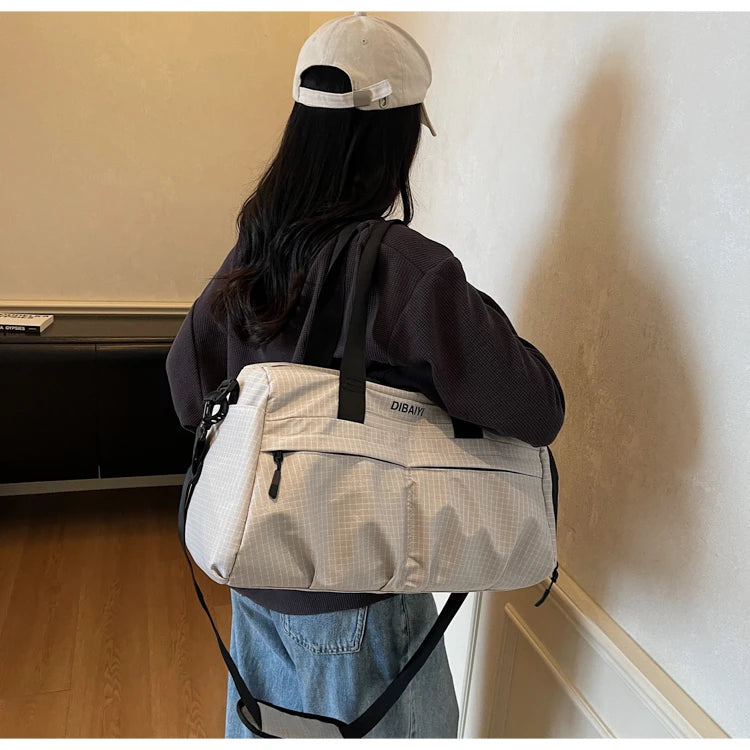 Outdoor bag picnic bag.Sports Gym Bag for Women Girls Travel Duffle Bag Lightweight Carry on Weekender Bag Overnight Bag Gifts