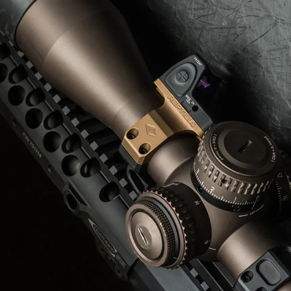 ROF-90/45 RM Red Dot Sight Raiser Mount For GEISSELE SUPER PRECISION 25.4/30mm Ring Scope Mount Rifle AR15 M4 M16