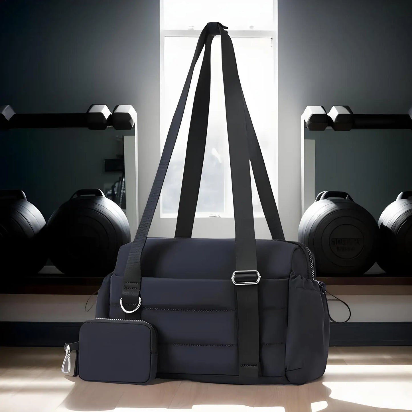 Gym Bag Travel Bag Fitness Tote With Separation For Wet And Dry Travel Duffle Pouch For Swimming Yoga Sports