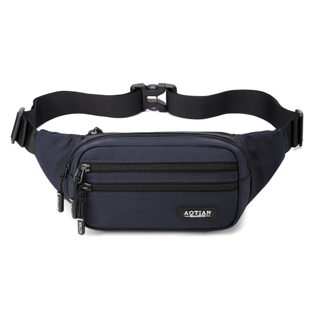 Gym Bag Large Capacity Running Waist Bags Multi-function Lightweight Sports Phone Bag Storage Waterproof Men Chest Bag Men Women