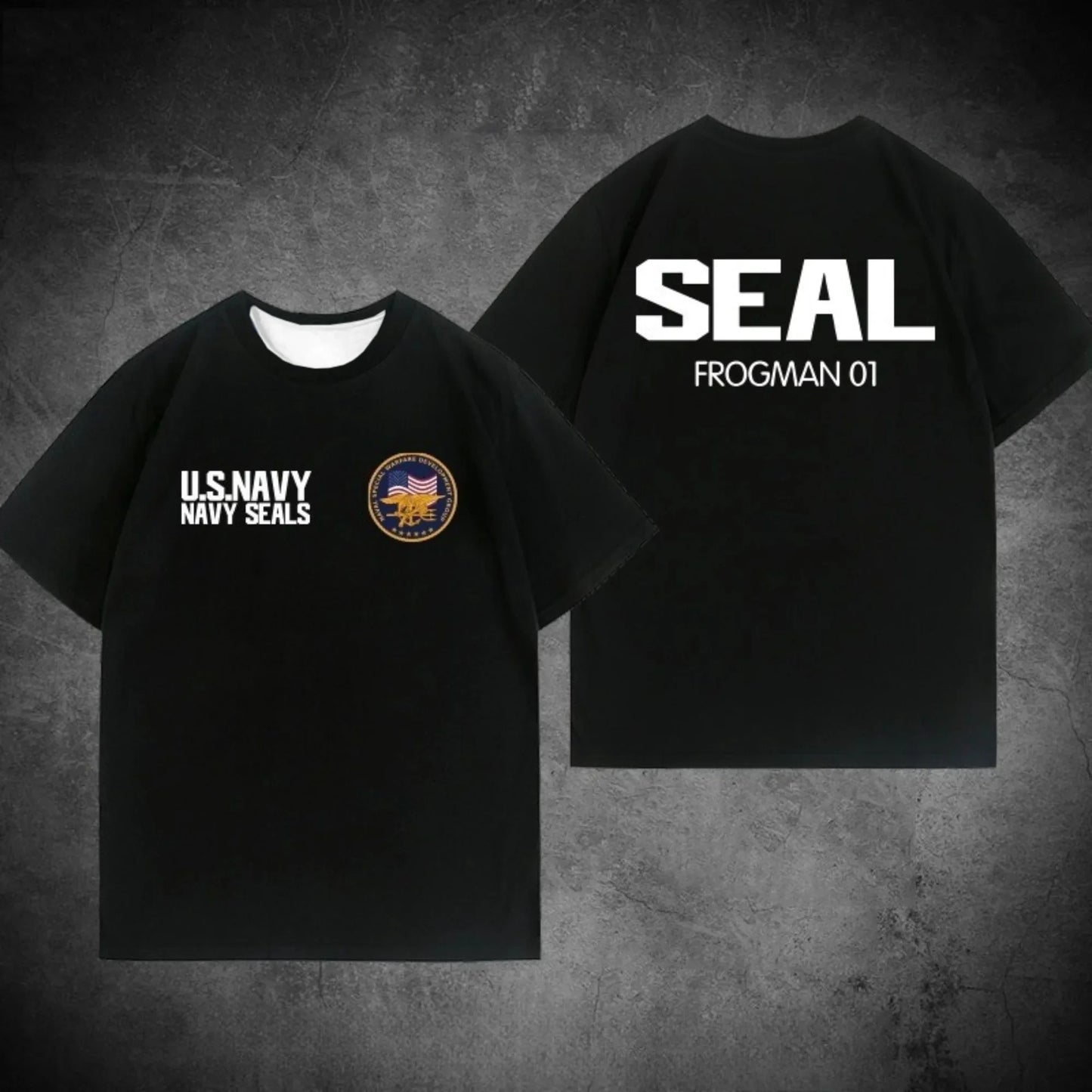 Tactical Military Fan Tough Guy 3D Printing New DEVGRU Special Forces SEALs T-shirt for Men and Women Large Size Loose