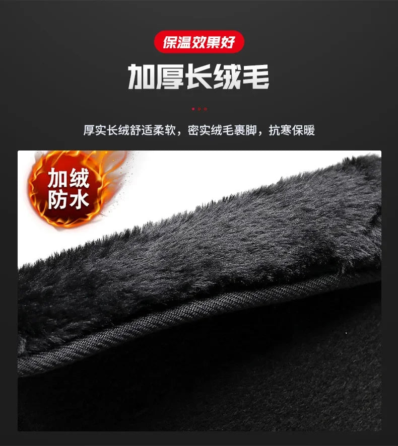 Outdoor Sports Men Boots Spring Waterproof Shoes for Men Light Rain Boots Fishing Boots Winter Snow Boots New Work Boots 2024