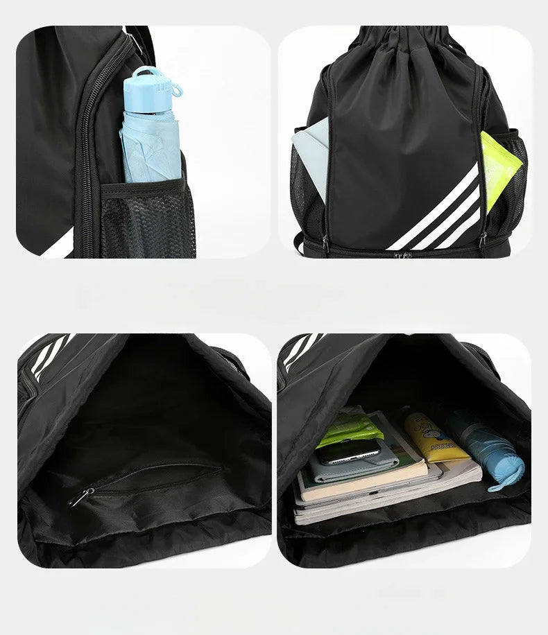 Sport Basketball Bag Travel Outdoor Swimming Fitness Gym Bags for Men Women Football Pouch Hiking Climbing Backpack mochilas sac