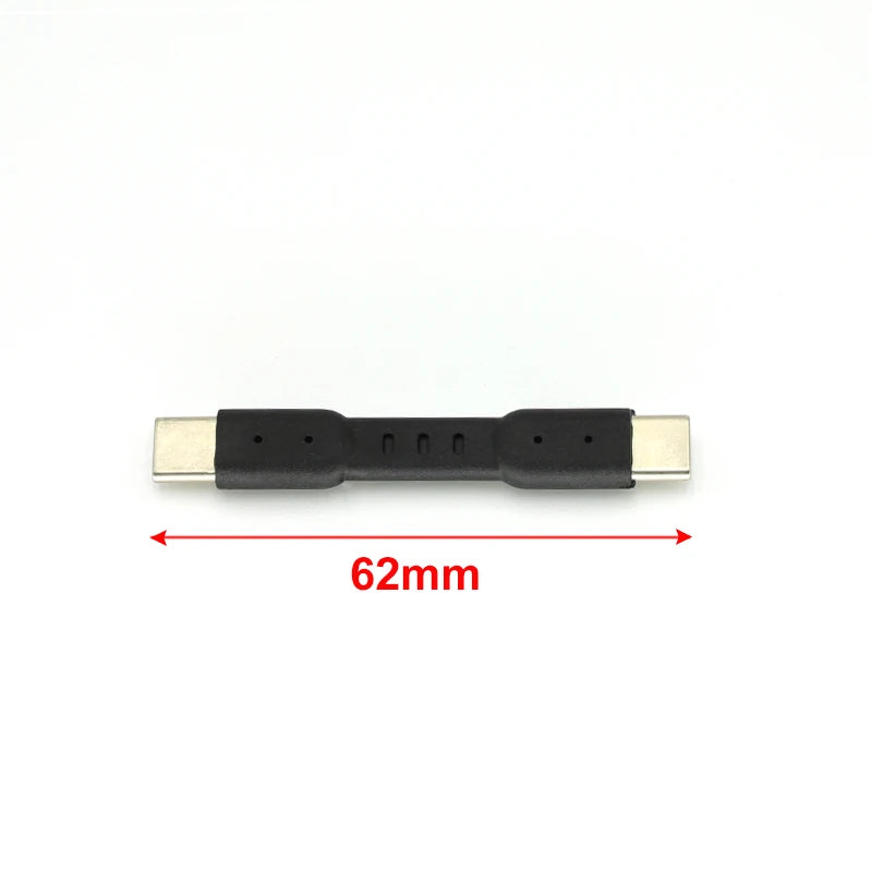 Short Type-C to Type-C data cable sound card adapter with OTG function file transfer function Synchronous Charging Cable adapter