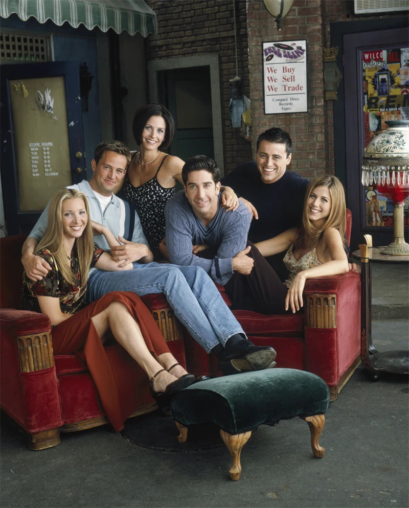 Friends Tv Show Poster Aesthetics Six of One Movie Pictures Canvas Painting For Wall Art Mural Room Decor Home Living Decoration