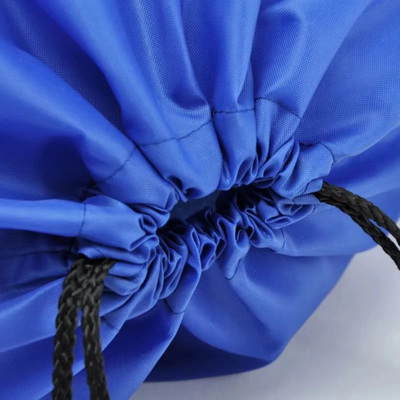 Gym Drawstring Shoe Bag,Clothes Cycling Backpack,Waterproof Belt Nylon Portable Sports Bag