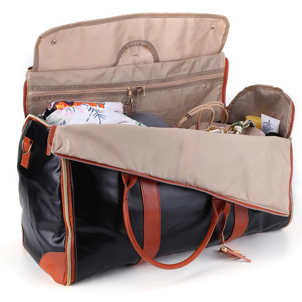 Foldable Luggage Travel Bag Gym Fitness Handbags for Women Men Outdoor Sports Shoulder Large Storage Training Long Distance Bag