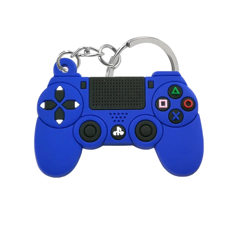 1PCS Cute keychain Gamepad Game Controller Keyring fit Car Key Accessories Children Birthday Joypad Souvenir Friends Party Gifts