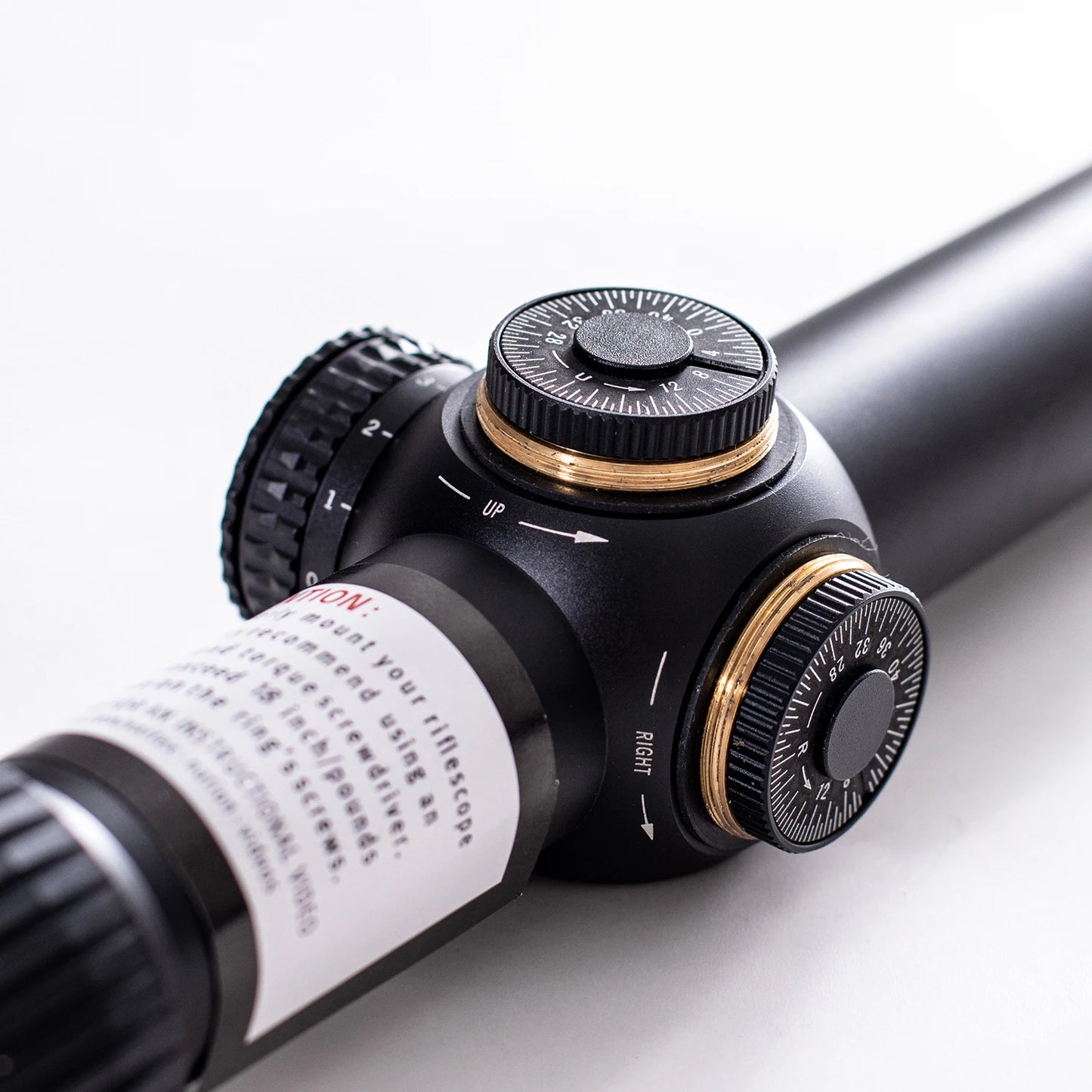 Tactical S6 1-6x24 SFP Riflescope Lock Reset Hunting With Red&Green Illumination Wide Field of View Design For AR 15 .223 5.56