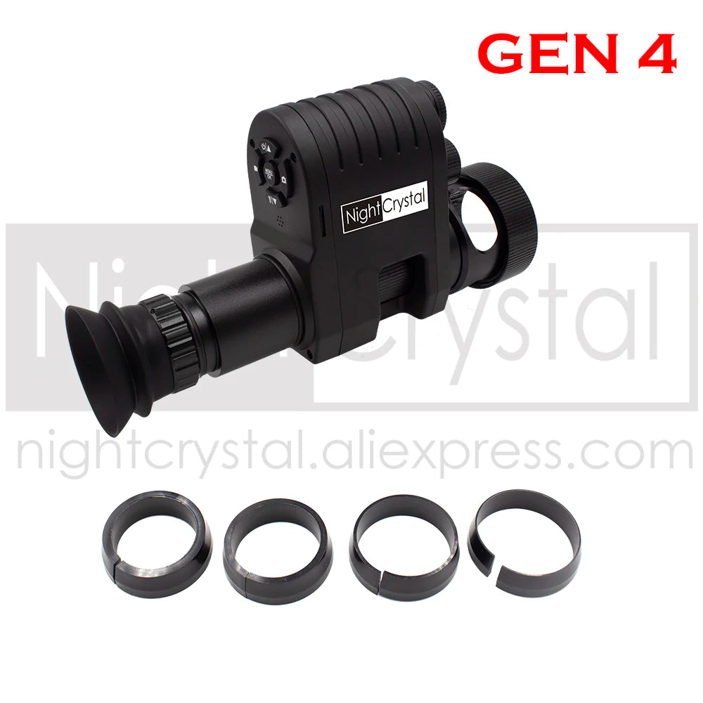 Hunting Night Vision Riflescope, Clip-on Attachment, Monocular, 1080p Video Camera, Thermal Goggle, Red Dot Sight, Laser IR, 850