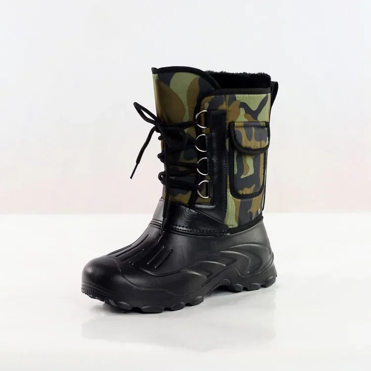 Outdoor Sports Men Boots Spring Waterproof Shoes for Men Light Rain Boots Fishing Boots Winter Snow Boots New Work Boots 2024
