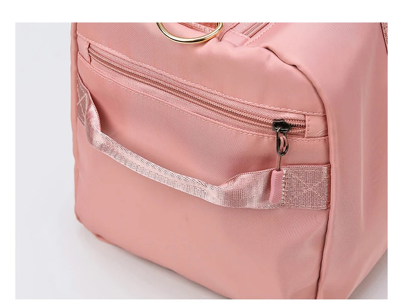 Gym Bag Men Women Training Fitness Swim Travel Luggage Handbag Yoga Shoulder Pack Shoes Storage Waterproof Dry Wet Separation