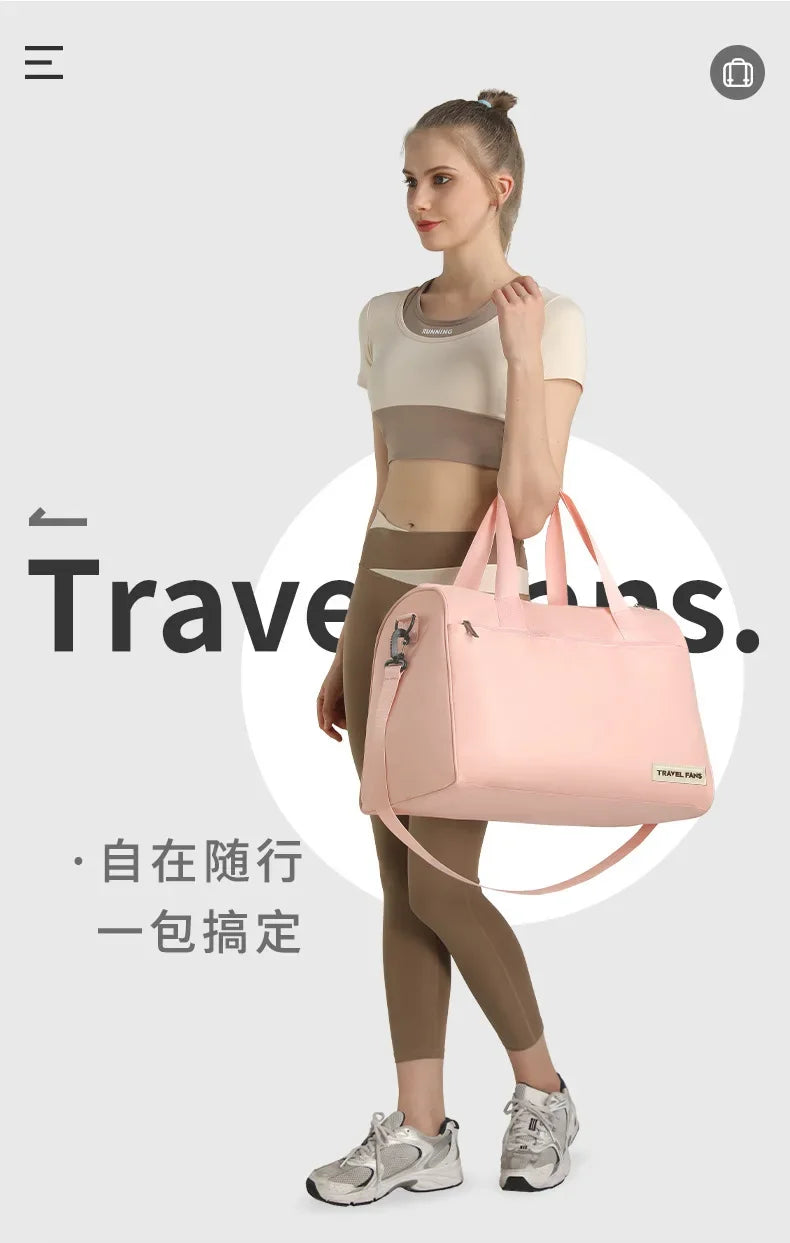 Gym Sports Bag Weekend Training Children's Dance For Kids Nylon Small Luggage Fitness Handbag Girls Boys Travel School Bolsas