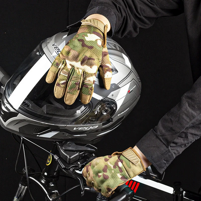 Tactical Full Finger Gloves for Men And Women Touch Screen Compatible Combat Shooting Hunting Outdoor Sports Work Mittens
