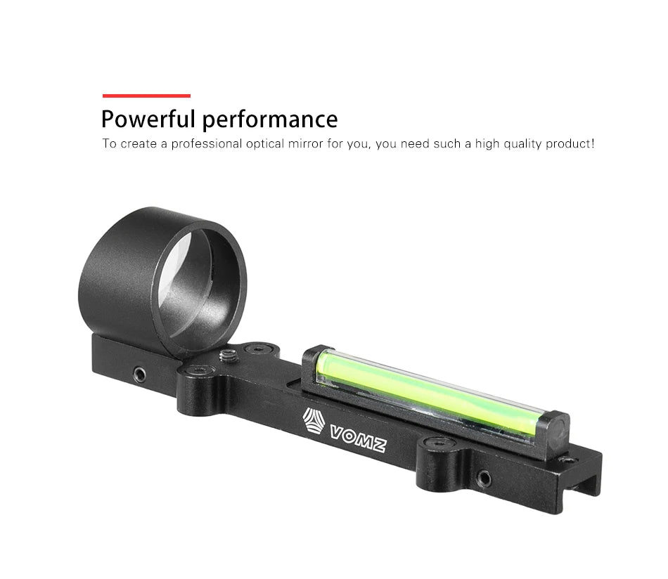 Tactical Fiber 1x28 Rib Rail Fiber Reflex Circle Green Red Dot Sight Outdoor Hunting Rifle Scope Shooting Fit Shotgun Rib Rail