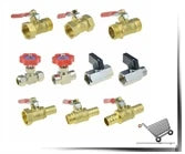 Reverse Osmosis 1/4 3/8 Hose Connection Quick Coupling 1/4 3/8 Stem L Straight Tee RO Water Aquarium Plastic Joint Pipe Fitting