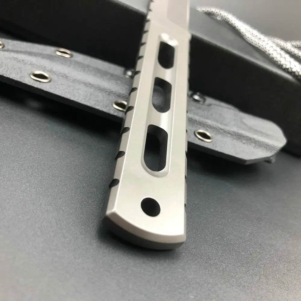 Trskt AUS-10 Steel Tactical Knife - Multi-Purpose Survival Hunting Pocket Knife for Camping Durable EDC Tool Dropshipping