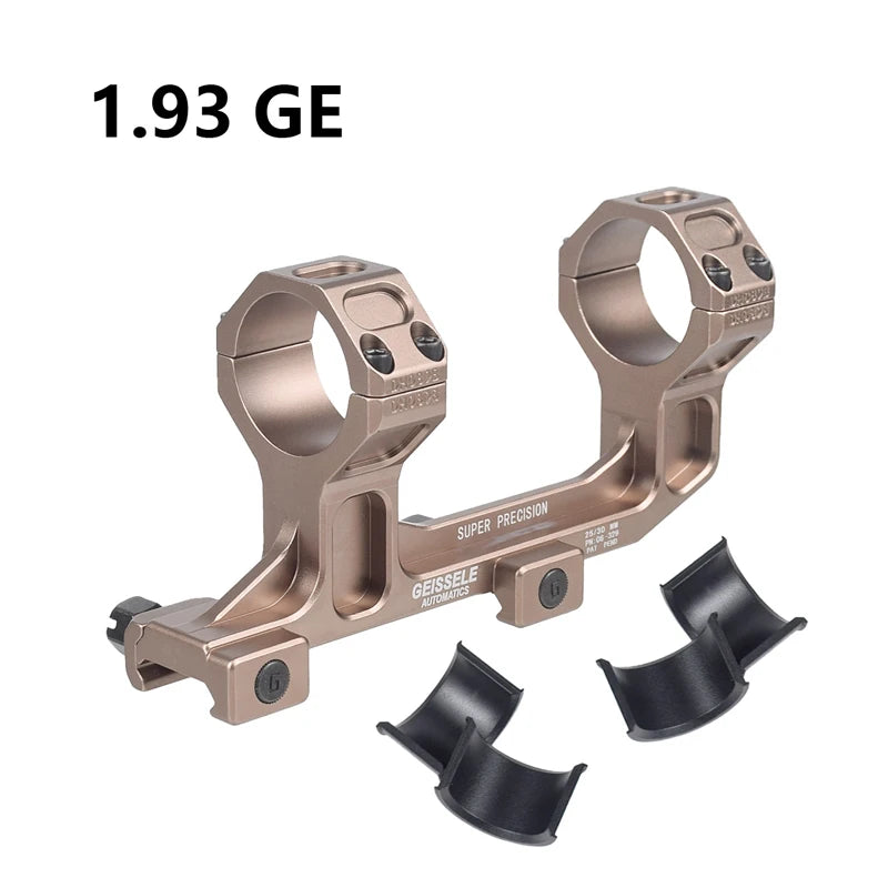 Tactical Lambul GEISSELE Rifle Scope 25.4mm 30mm Ring ROF 45 90 RAISER Mount High Low Profile Base Super Precision For AR15