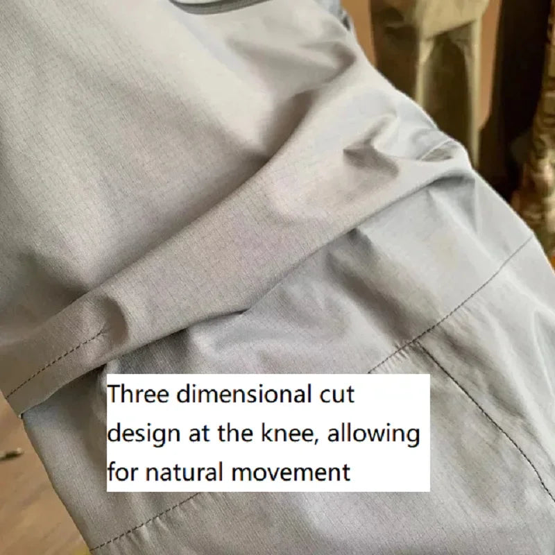 Tactical Pants Men Military Combat Waterproof Breathable Hiking Outdoor Trekking Army Cargo Pants Durable Rainproof