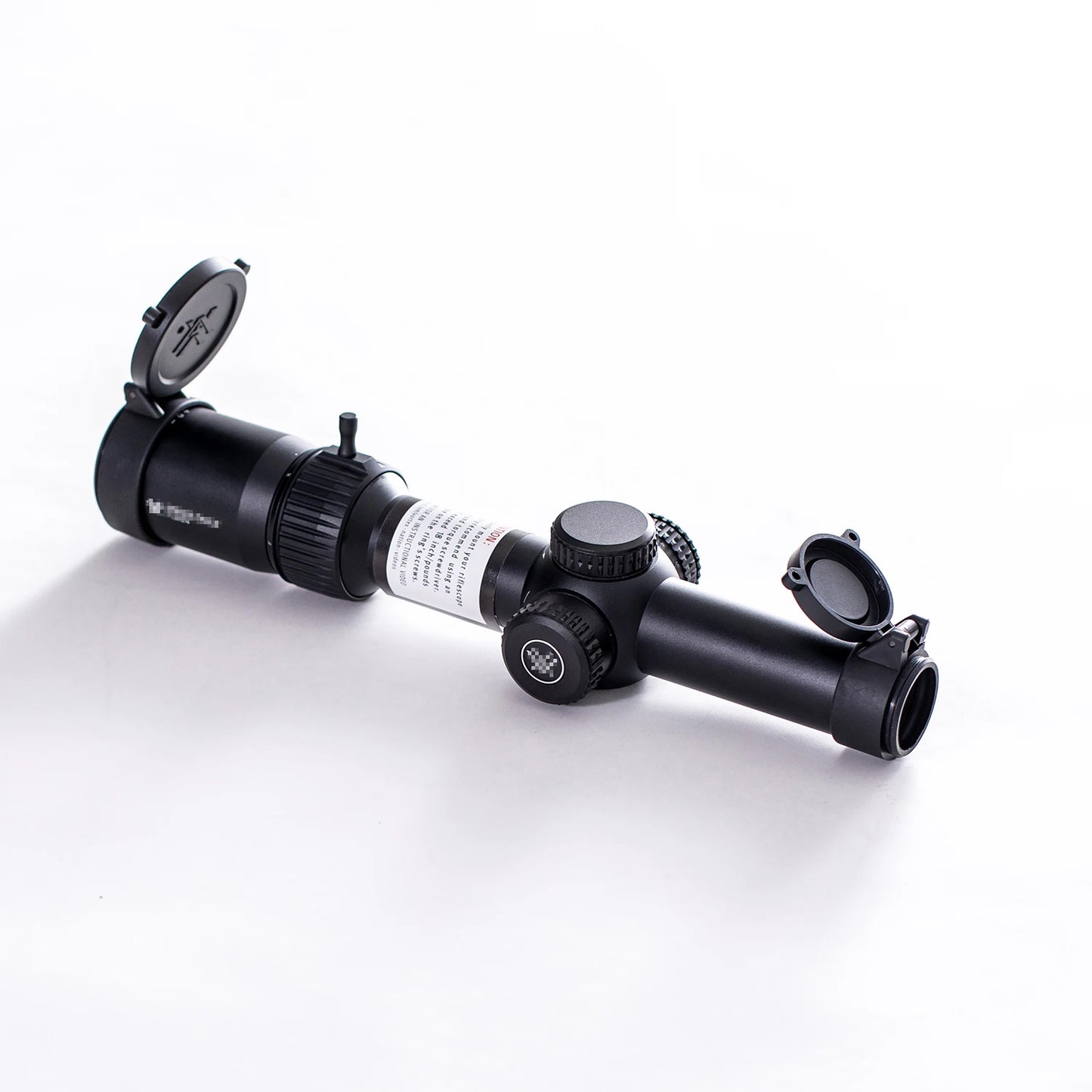 Tactical S6 1-6x24 SFP Riflescope Lock Reset Hunting With Red&Green Illumination Wide Field of View Design For AR 15 .223 5.56