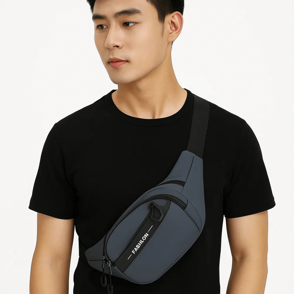 Gym Bag Multi-function Men Chest Bag Waterproof Lightweight Fanny Phone Pack Wear-resistant Belt Bag Sports Phone Bag Men Women