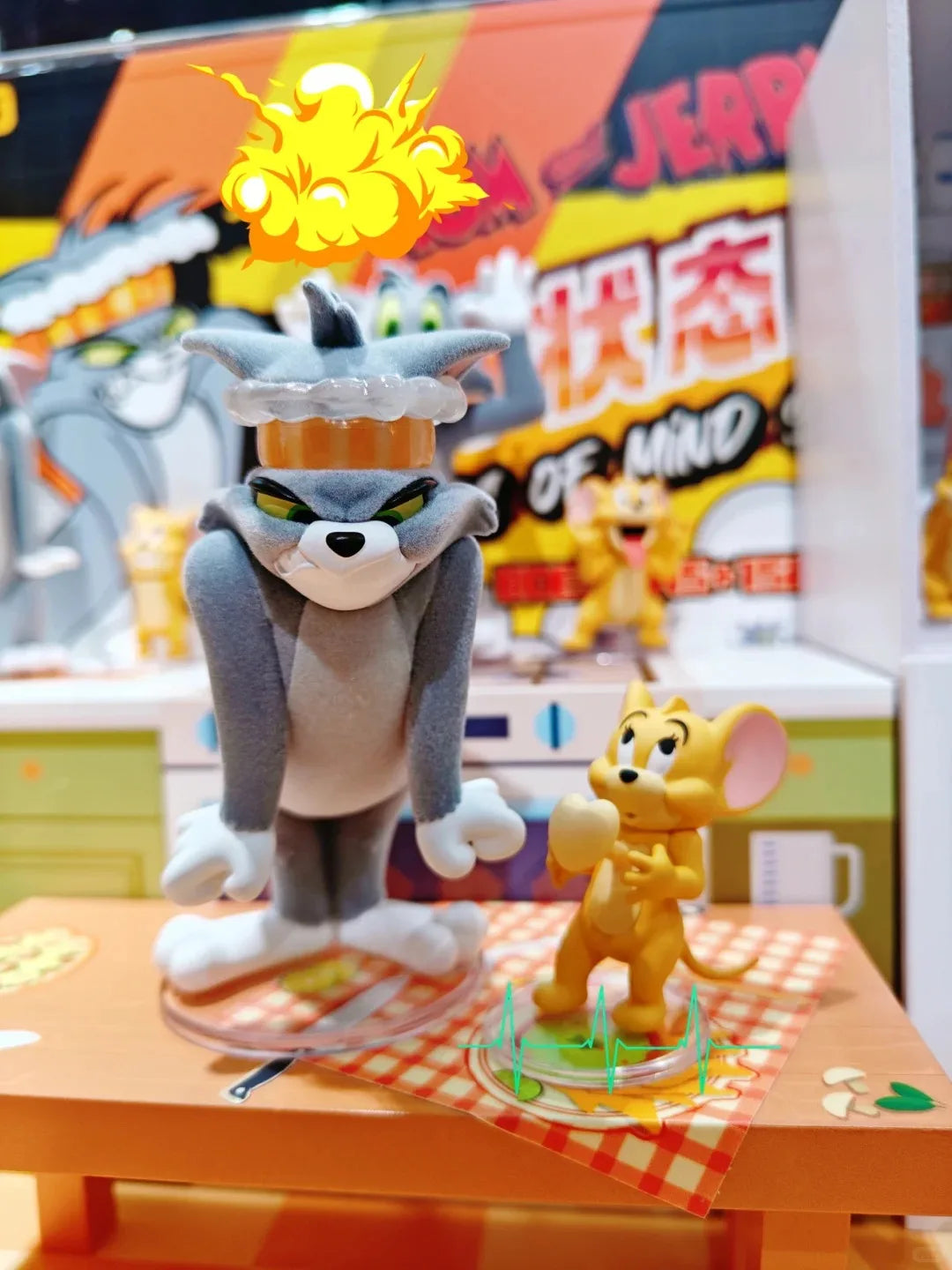 Genuine 52toys Tom And Jerry Mental State Appreciation Series Blind Box Trendy Toys Blind Boxes Birthday Surprise Blind Box Gift