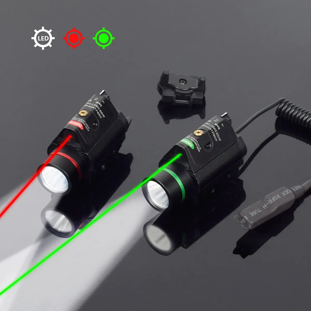 Tactical Weaponlight with Rem