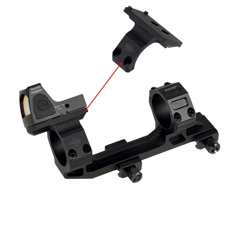 Tactical Lambul GEISSELE Rifle Scope 25.4mm 30mm Ring ROF 45 90 RAISER Mount High Low Profile Base Super Precision For AR15