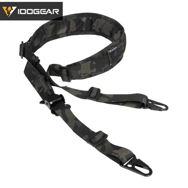 IDOGEAR Tactical R-ifle Sling Slingster 2 Point Hunting Quick Pull Ranger Green 3428