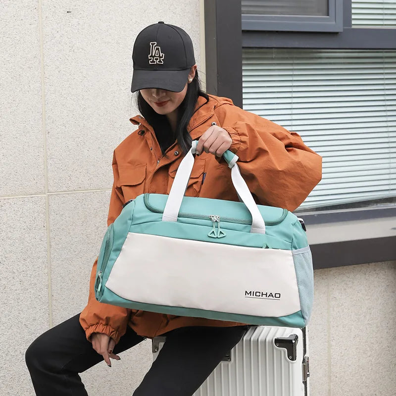 Fitness Bag Men's Gym Backpack Large Capacity Bag Sports Bags Man Woman Yoga Bag Training Waterproof Bag New Basketball Bag