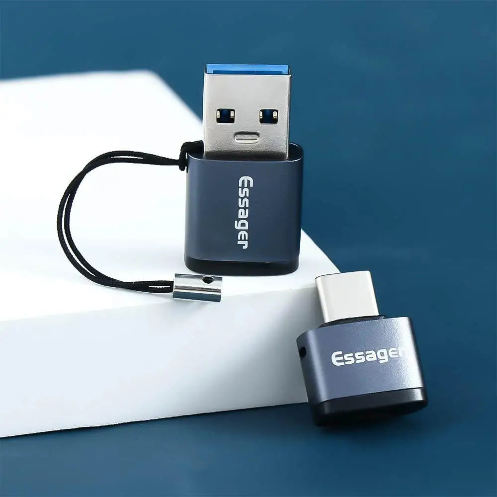 to Type-C Charging Data Male to Female Transfer Adapter Usb to Type C OTG Connector USB C Adapter USB Converter U Disk Reader